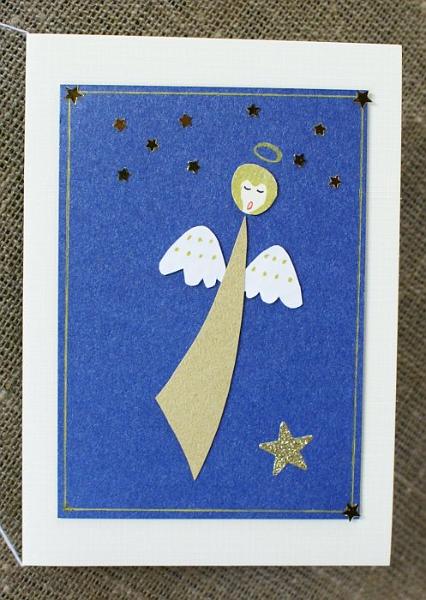 dsc01426.jpg - Wystawa ręcznie wykonanych kart Anny Deptuły z Kadzidła