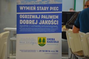 Zdjęcia z działań edukacyjnych w zakresie ochrony powietrza dla mieszkańców Gminy Kadzidło