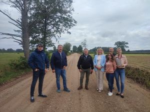 Zakończyły się prace przy przebudowie drogi w miejscowości Golanka kolonia Warchoł