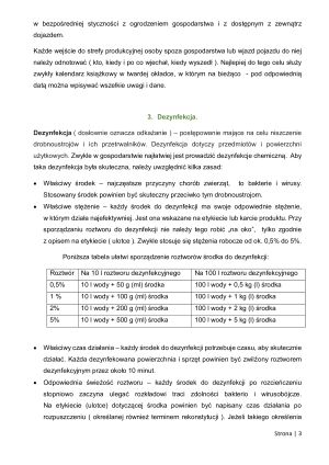 Najważniejsze zasady bioasekuracji gospodarstwa rolnego utrzymującego bydło część 3.
