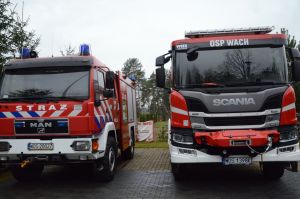 Przekazanie samochodu ratowniczo-gaśniczego dla OSP Wach