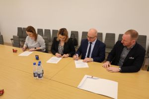 Podpisanie umowy na dofinansowanie