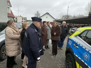 Nowy wóz Posterunku Policji w Kadzidle