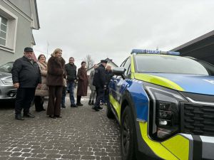 Nowy wóz Posterunku Policji w Kadzidle