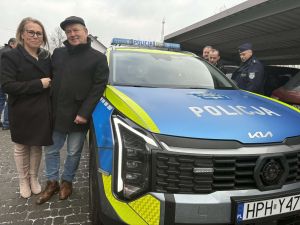 Nowy wóz Posterunku Policji w Kadzidle