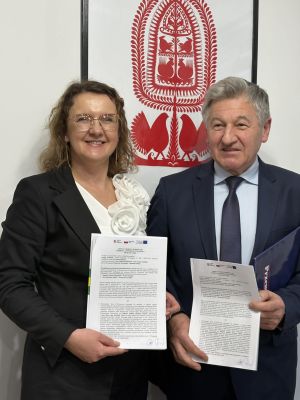 Podpisanie umowy z wykonawcą punktu zlewnego ścieków