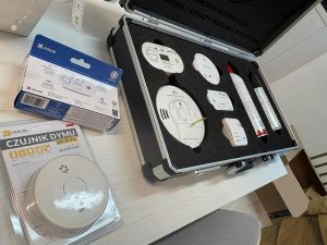 Czujki dymu i tlenku węgla dla mieszkańców