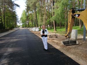 Trwa przebudowa ulic w Kadzidle – inwestycja na ukończeniu