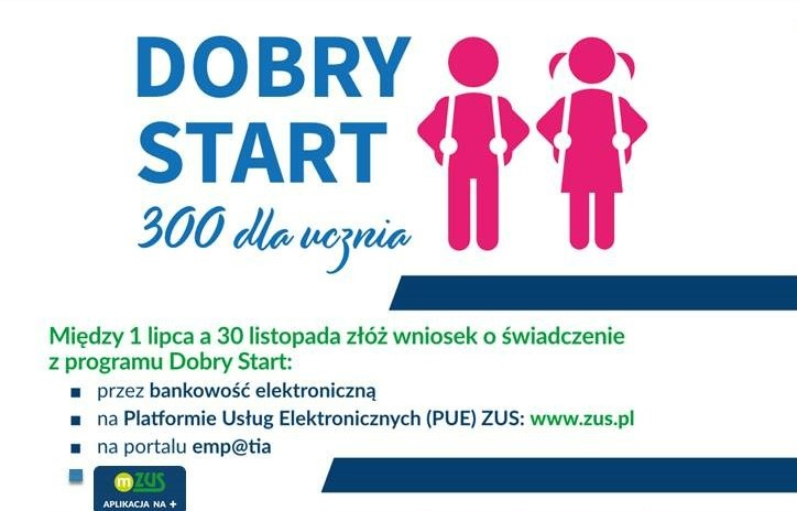Dobry Start razem z ZUS