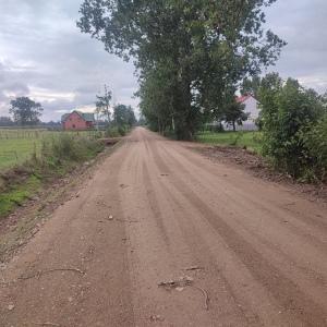 Zakończyły się prace przy przebudowie drogi w miejscowości Golanka, kolonia Warchoł