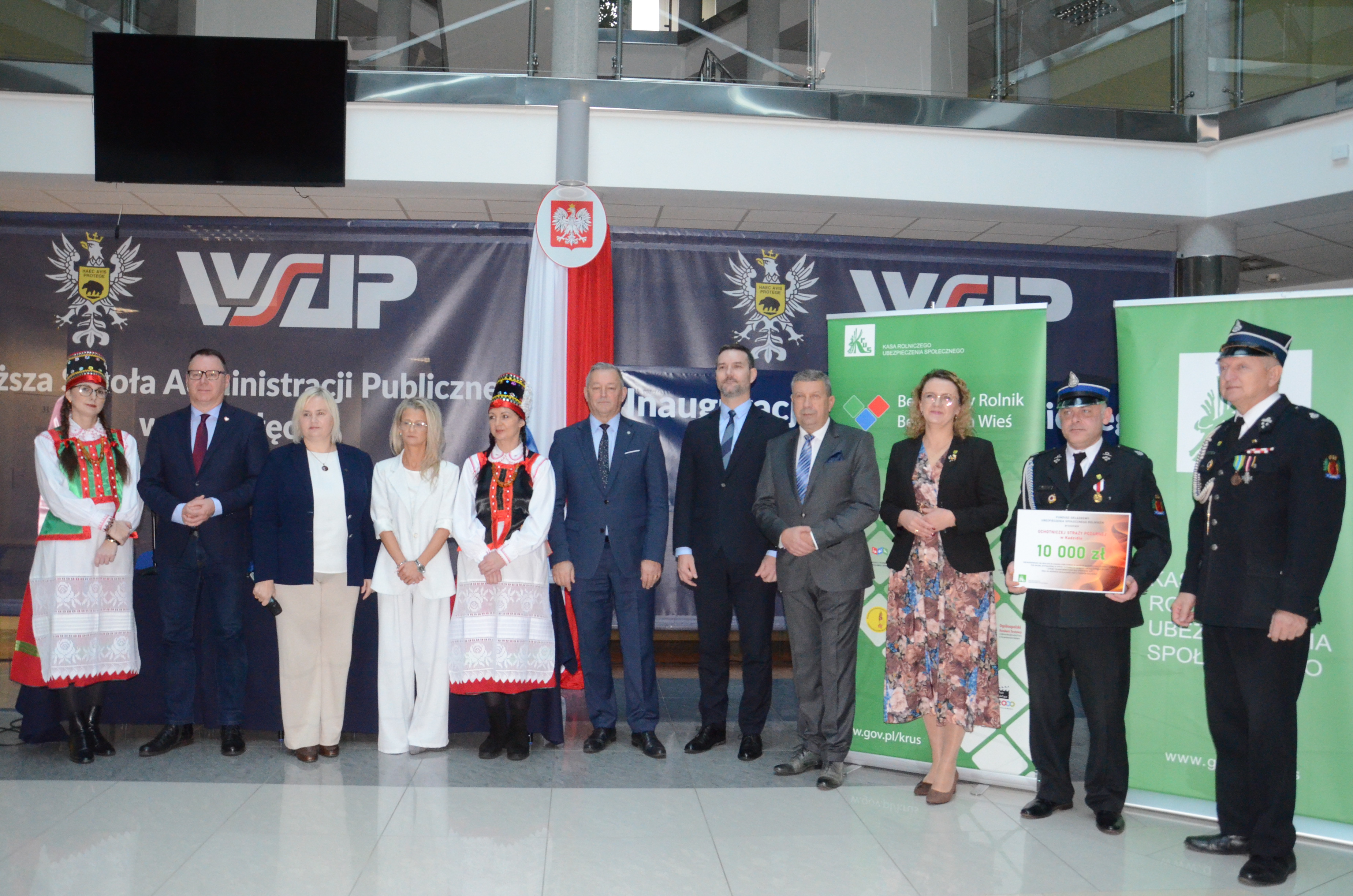 Wręczenie promes dla OSP