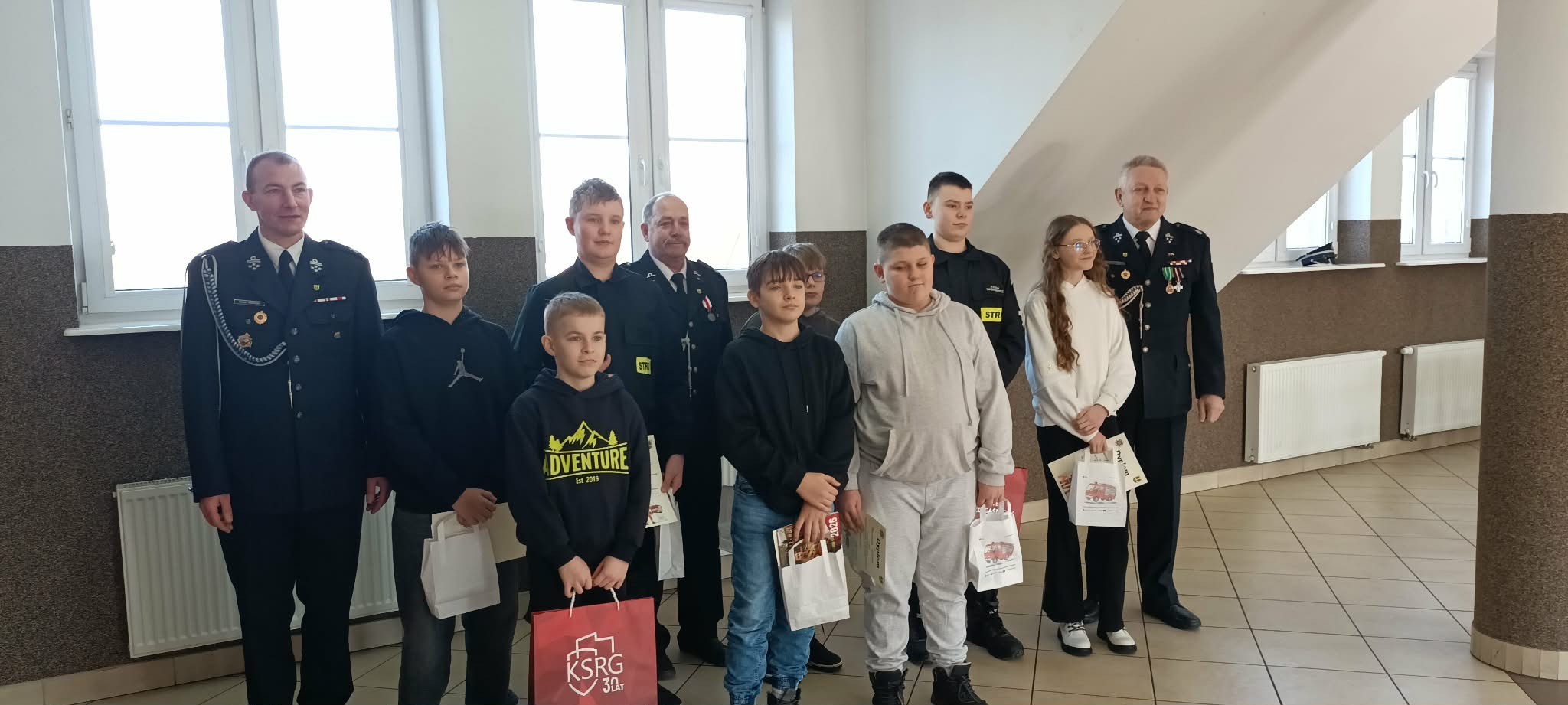 Młodzież zapobiega pożarom